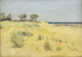 John Ford Paterson, On the Foreshore, 1907, oil on board