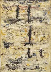 David Rankin, Jerusalem Hillside, 1989, oil on canvas