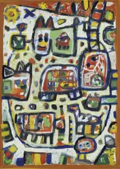 Peter Ferguson, Toy Shop, 2002, gouache
