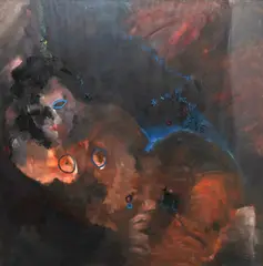 Gordon Shepherdson, Untitled, 1988, oil and mixed media on paper