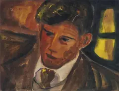 Danila Vassilieff, Portrait of John Reed, 1955, watercolour
