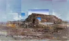 Ken Johnson, Time Transit, oil on canvas