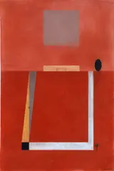 Pink Sky by Peter D. Cole, 1998, mixed media, sold Aug 2012