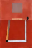 Peter D. Cole, Pink Sky, 1998, mixed media