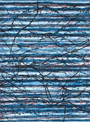 Kim Westcott, Figure in Dunes, 1996, monoprint