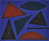 John Coburn, Jazz Series -Savoy Blues, screenprint A/P