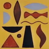 John Coburn, Jazz I, 1999, screenprint 3/30