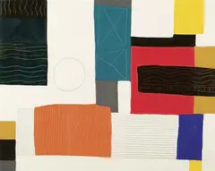 Urban Map 3 by Yvonne Boag, 2000, acrylic on canvas, sold Aug 2012