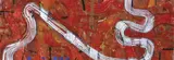Graham Fransella, Track Series, mixed media on paper (diptych)