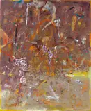 Frank Hodgkinson, Sea Fossils Shore, 1989, oil on canvas