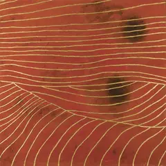 Kate Briscoe, Earth Lines/Contour, 1998, mixed media on canvas