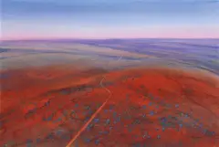Ben Shearer, Lonely Road, 1999, mixed media