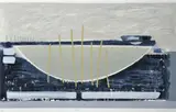 Wendy Stokes, Channel, 1989, screenprint 8/95