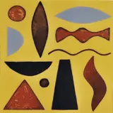 John Coburn, Jazz I, 1999, screenprint 3/30
