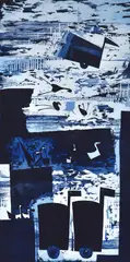 Rafael Gurvich, Images of Kyoto #2, 1995, etching 2/40