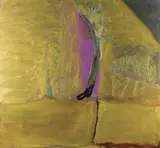Idris Murphy, Cliff Face, oil on canvas