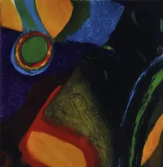 Ulli Brunschweiller, New Island II, 2000, screenprint 21/40