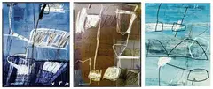 George Raftopoulos, Three Works, digital print (3) 2/10