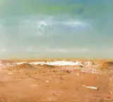 Ken Johnson, Salt Plain, 1998, acrylic on canvas