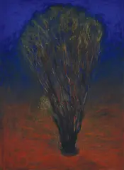 Ronald Quick, She Oak, 1995, mixed media on paper