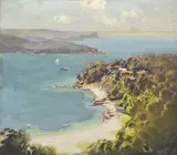 Ernest Buckmaster, Glimpse of Sydney Harbour