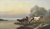 Jan Hendrik Scheltema, Cattle by the Water