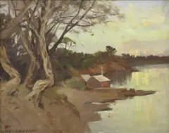 Even Tide by Alfred Coleman, oil on canvas on board, sold Jun 2012