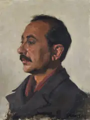 Hugh Ramsay, A Mulatto Artist, Paris, 1901-02, oil on canvas