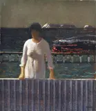 Lawrence Daws, Where the Land Meets the Sea I