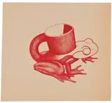 Ken Price, Double Frog Cup and Four Other Works (5), 1968, Lithograph on German etching paper