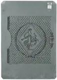 Greca Ceiling light (7) by Piero Fornasetti, c. 1955, Transfer-printed aluminum, sold Dec 2012