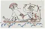 Gio Ponti, Allegorical ceramic tile
