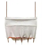 Robert Rauschenberg, Box Cars (Bones and Unions), 1975, Handmade paper, bamboo, and fabric