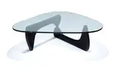 Isamu Noguchi, Biomorphic coffee table, 1947, Lacquered wood, glass