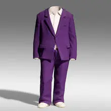 Erwin Wurm, Suit (from the Philosophers series), 2009, fabric, acrylic on plaster