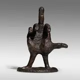 Liz Craft, Birdman (Desktop Version), 2004, cast bronze