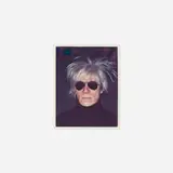 Self-Portrait (Fright Wig) by Andy Warhol, 1986, Polaroid, sold Sep 2021