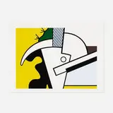 Roy Lichtenstein, Bull Head II, 1973, lithograph in six colors, screenprint and line-cut on Arjomari paper