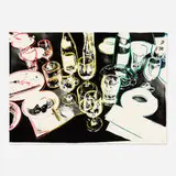 After the Party by Andy Warhol, 1979, screenprint in colors on Arches, sold Sep 2021