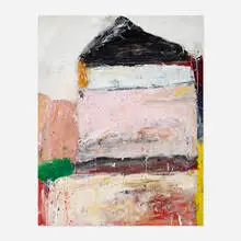 Robert Baribeau, Untitled, 1981, acrylic on canvas