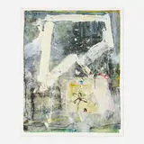 Robert Baribeau, Untitled, 1998, acrylic, oil and collage on paper