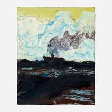 Peter Dean, Farewell, 1968, oil on panel