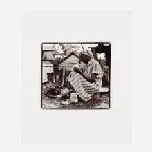 Keith Carter, Lost Chicken, 1991, toned silver print