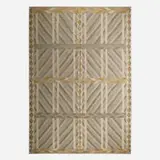 Contemporary, Flatweave carpet, c. 2010, hand-woven wool