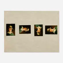 George Deem, The Torn Hat - A Completed Description (Thomas Sully), 1964, oil on linen