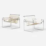 Marcel Breuer, Wassily chairs, pair