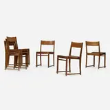 Sven Markelius, Orchestra chairs, set of six, c. 1932, beech