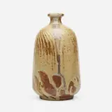 Jean-Joseph Carriès, Vase, c. 1900, glazed stoneware