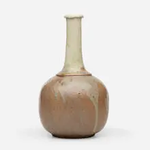 Jean-Joseph Carriès, Vase, c. 1900, glazed stoneware