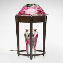 David Lotton, Table lamp with paperweight base